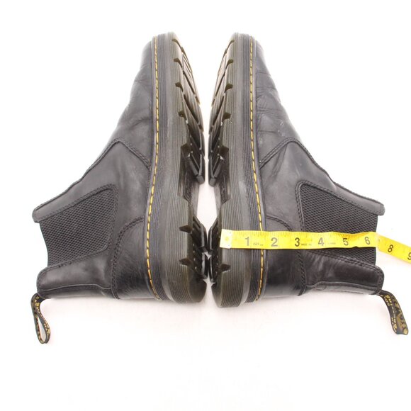 Dr. Martens Embury Women's Size 8 Men's 7 Black Leather Chelsea Boots - Picture 6 of 9